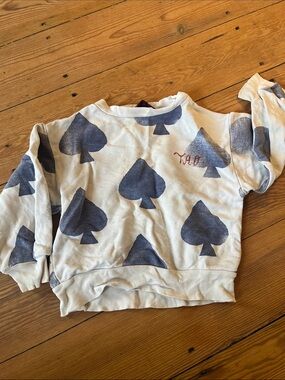 The Animals Observatory spades sweatshirt 2T